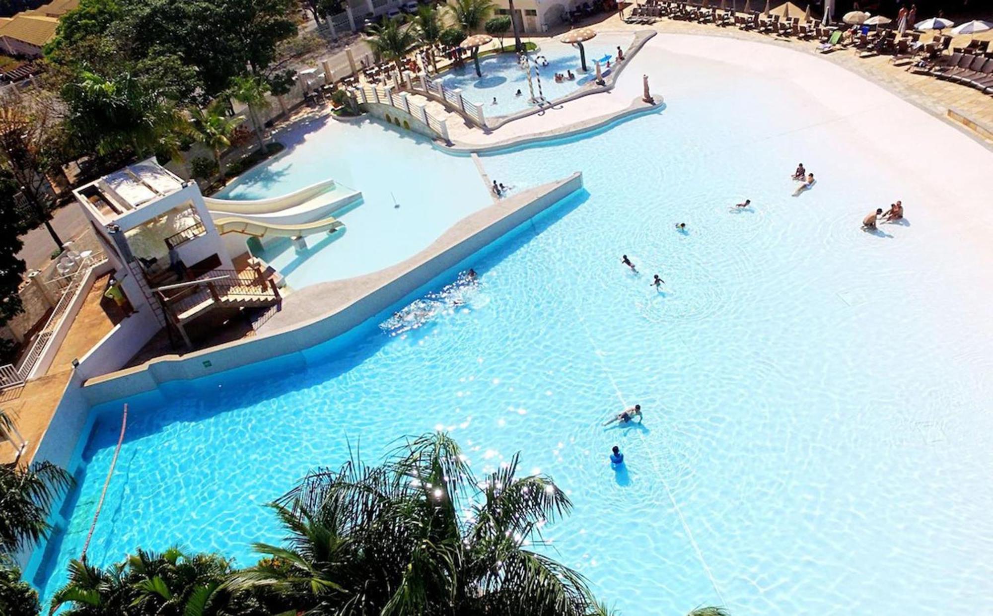 L'Acqua Diroma - Suites Confortaveis - Diversao Garantida - Piscina De Ondas Exclusiva Caldas Novas Kültér fotó